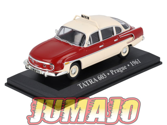 TX27 Voiture 1/43 IXO/Altaya TAXIS DU MONDE TATRA 603 Prague 1961