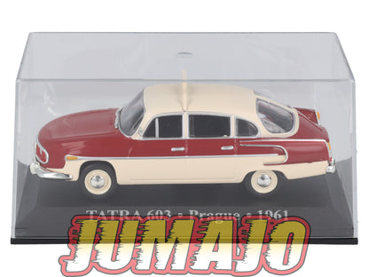 TX27 Voiture 1/43 IXO/Altaya TAXIS DU MONDE TATRA 603 Prague 1961