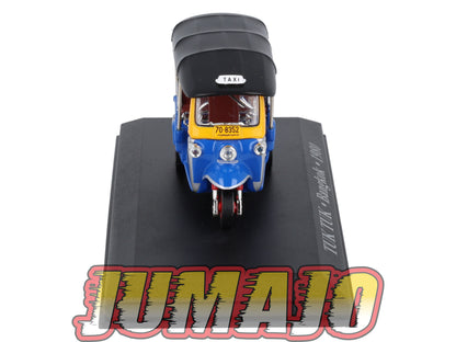 TX28 Voiture 1/43 IXO/Altaya TAXIS DU MONDE : TUK TUK Bangkok 1980