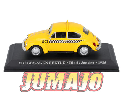 TX29 Voiture 1/43 IXO/Altaya TAXIS DU MONDE VOLKSWAGEN Beetle Rio De Janeiro 1985