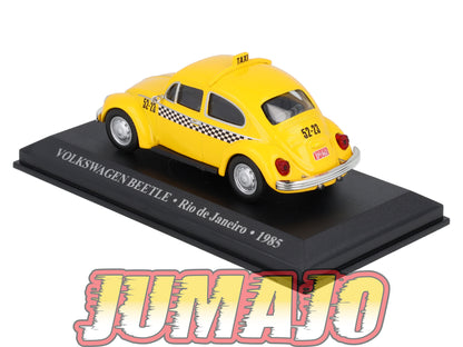 TX29 Voiture 1/43 IXO/Altaya TAXIS DU MONDE VOLKSWAGEN Beetle Rio De Janeiro 1985