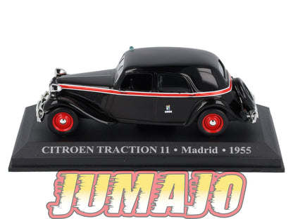 TX30 Voiture 1/43 IXO/Altaya TAXIS DU MONDE : CITROËN Traction 11 Madrid 1955