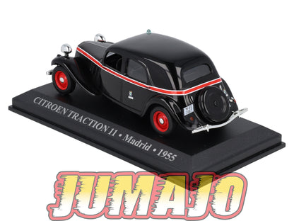 TX30 Voiture 1/43 IXO/Altaya TAXIS DU MONDE : CITROËN Traction 11 Madrid 1955