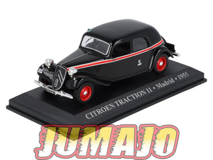 TX30 Voiture 1/43 IXO/Altaya TAXIS DU MONDE : CITROËN Traction 11 Madrid 1955