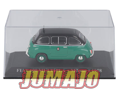 TX32 Voiture 1/43 IXO/Altaya TAXIS DU MONDE : FIAT 600 Multipla Milano 1958