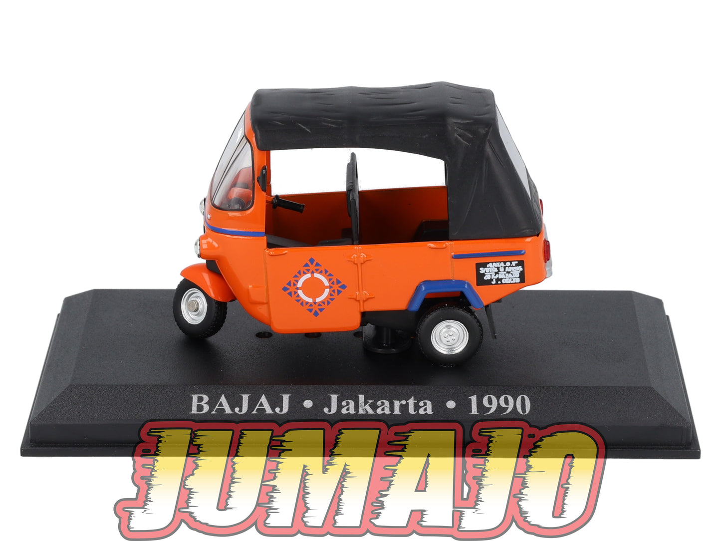 TX36 Voiture 1/43 IXO/Altaya TAXIS DU MONDE : BAJAJ Jakarta 1990