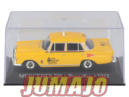 TX37 Voiture 1/43 IXO/Altaya TAXIS DU MONDE : MERCEDES 200 Bruxelles 1962
