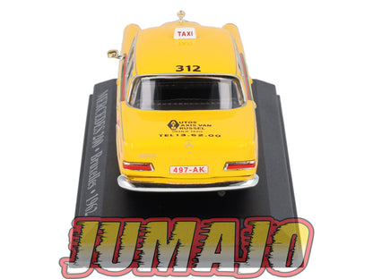 TX37 Voiture 1/43 IXO/Altaya TAXIS DU MONDE : MERCEDES 200 Bruxelles 1962