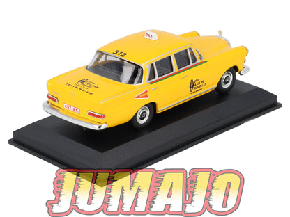 TX37 Voiture 1/43 IXO/Altaya TAXIS DU MONDE : MERCEDES 200 Bruxelles 1962