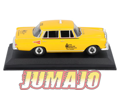 TX37 Voiture 1/43 IXO/Altaya TAXIS DU MONDE : MERCEDES 200 Bruxelles 1962