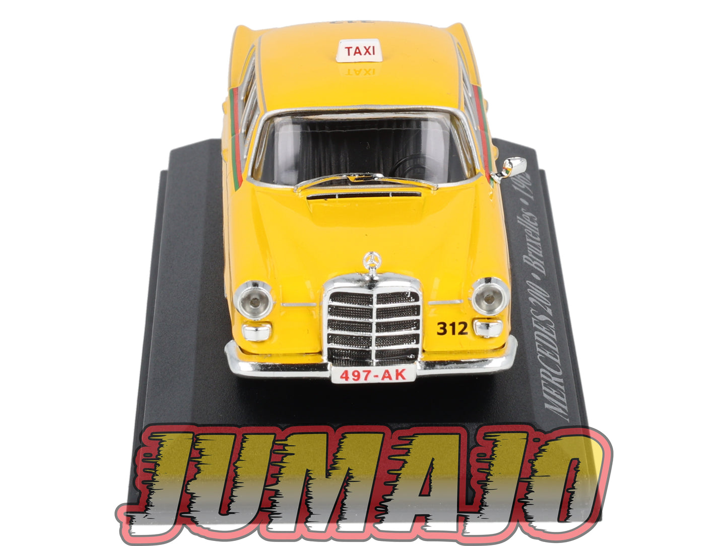 TX37 Voiture 1/43 IXO/Altaya TAXIS DU MONDE : MERCEDES 200 Bruxelles 1962