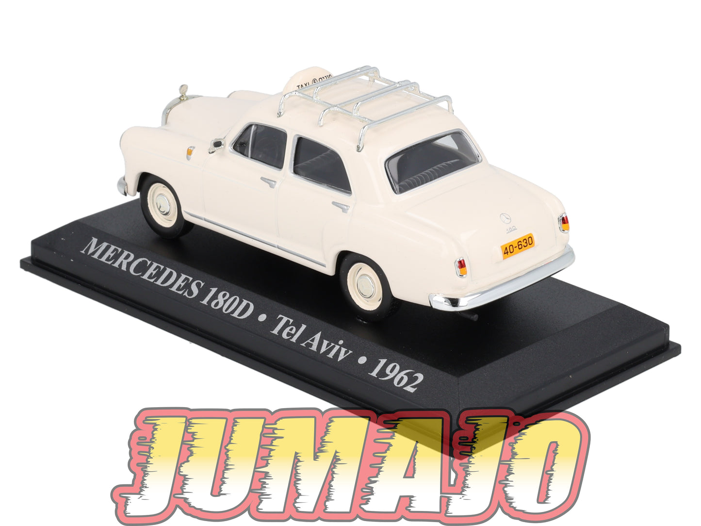 TX41 Voiture 1/43 IXO/Altaya TAXIS DU MONDE : MERCEDES 180D Tel Aviv 1962