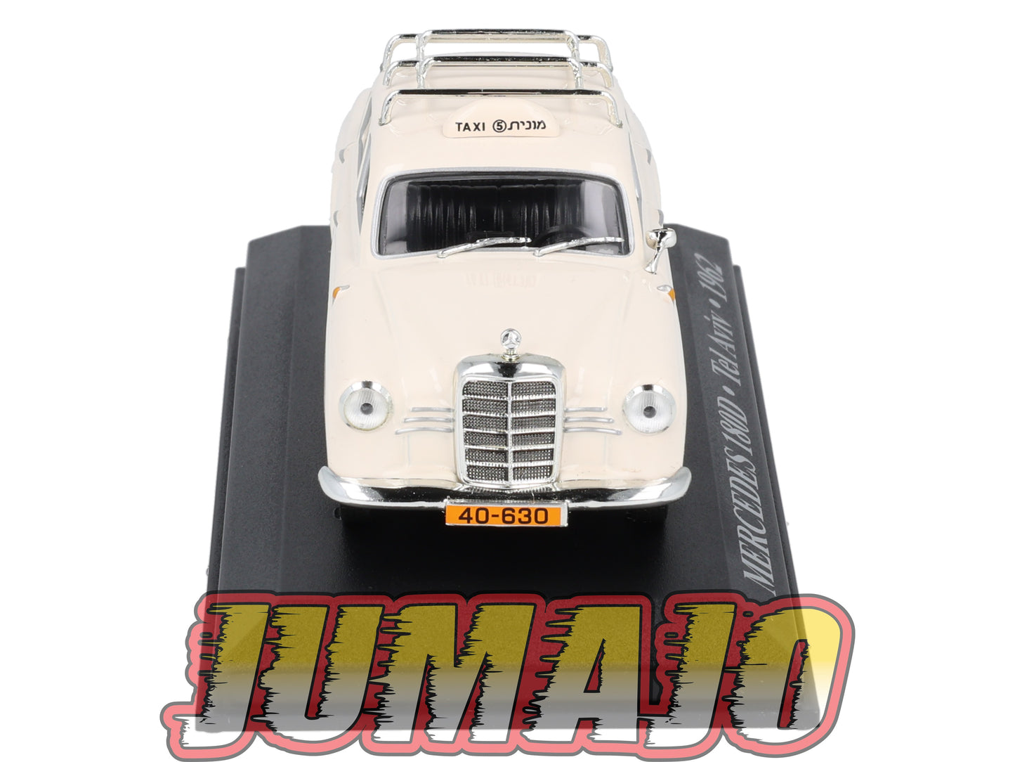 TX41 Voiture 1/43 IXO/Altaya TAXIS DU MONDE : MERCEDES 180D Tel Aviv 1962