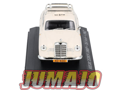 TX41 Voiture 1/43 IXO/Altaya TAXIS DU MONDE : MERCEDES 180D Tel Aviv 1962