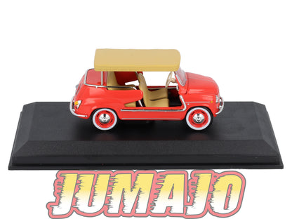 TX42 Voiture 1/43 IXO/Altaya TAXIS DU MONDE FIAT 600 Jolly Capri 1966