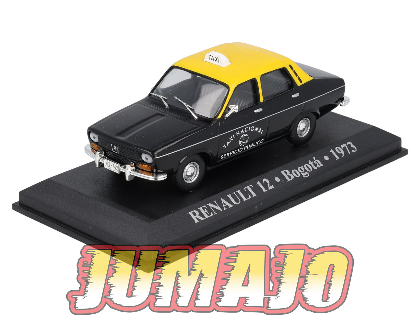 TX43 Voiture 1/43 IXO/Altaya TAXIS DU MONDE : RENAUT 12 Bogotá 1973