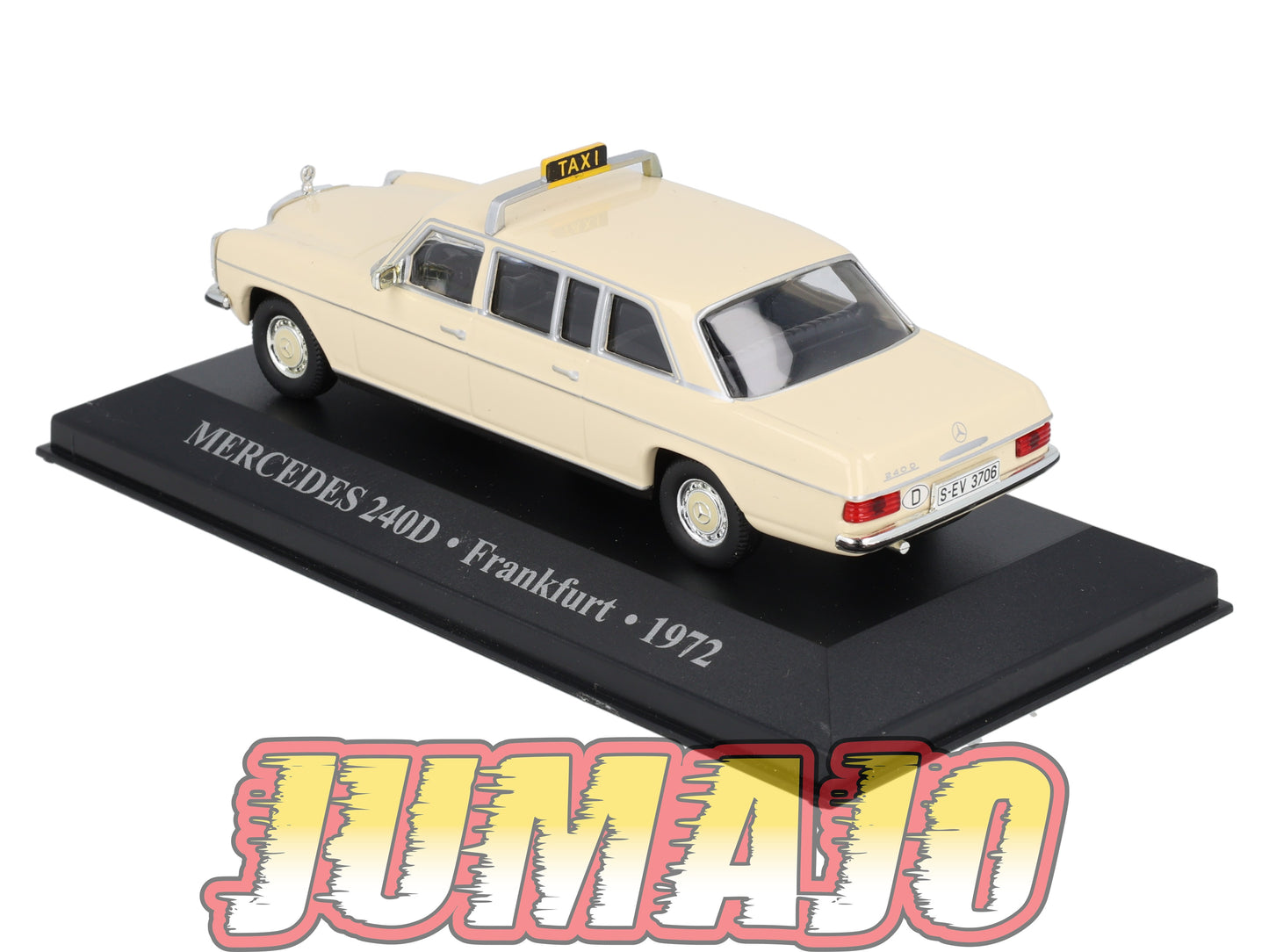 TX49 Voiture 1/43 IXO/Altaya TAXIS DU MONDE : MERCEDES 240D Frankfurt 1972