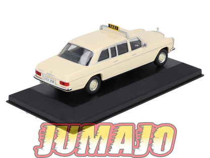 TX49 Voiture 1/43 IXO/Altaya TAXIS DU MONDE : MERCEDES 240D Frankfurt 1972