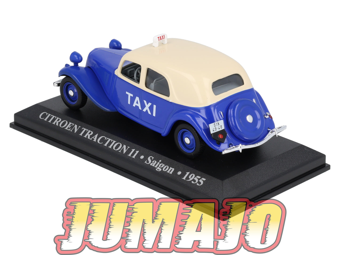 TX4 Voiture 1/43 IXO/Altaya TAXIS DU MONDE CITROËN Traction 11 Saigon 1955