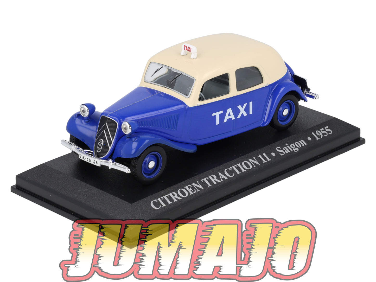 TX4 Voiture 1/43 IXO/Altaya TAXIS DU MONDE CITROËN Traction 11 Saigon 1955