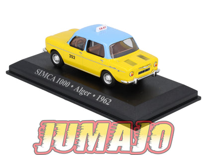 TX50 Voiture 1/43 IXO/Altaya TAXIS DU MONDE SIMCA 1000 Alger 1962