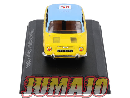 TX50 Voiture 1/43 IXO/Altaya TAXIS DU MONDE SIMCA 1000 Alger 1962