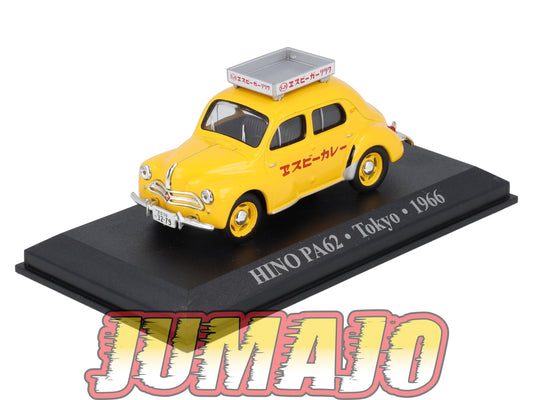 TX51 Voiture 1/43 IXO/Altaya TAXIS DU MONDE HINO PA62 (Renault 4CV) Tokyo 1966