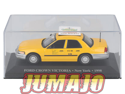 TX52 Voiture 1/43 IXO/Altaya TAXIS DU MONDE : FORD Crown Victoria New York 1998