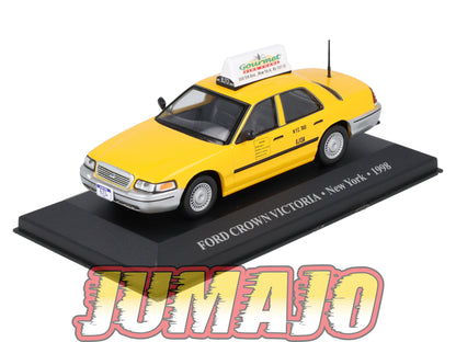 TX52 Voiture 1/43 IXO/Altaya TAXIS DU MONDE : FORD Crown Victoria New York 1998