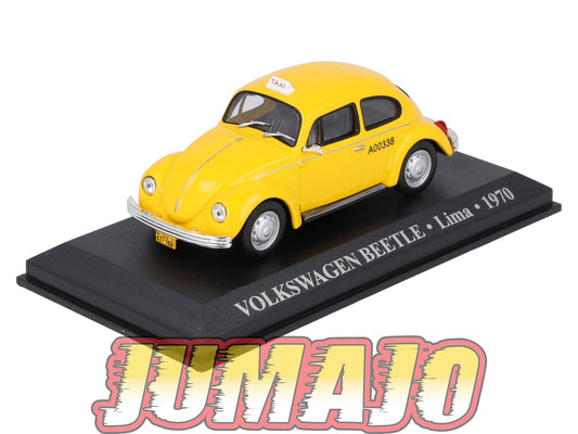 TX53 Voiture 1/43 IXO/Altaya TAXIS DU MONDE VOLKSWAGEN Beetle Lima 1970