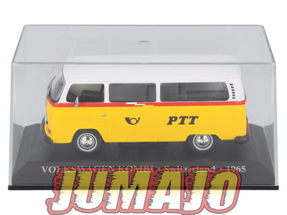 TX55 Voiture 1/43 IXO/Altaya TAXIS DU MONDE VOLKSWAGEN Kombi Switzerland 1965