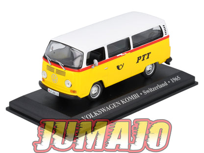 TX55 Voiture 1/43 IXO/Altaya TAXIS DU MONDE VOLKSWAGEN Kombi Switzerland 1965