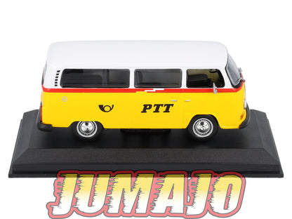 TX55 Voiture 1/43 IXO/Altaya TAXIS DU MONDE VOLKSWAGEN Kombi Switzerland 1965