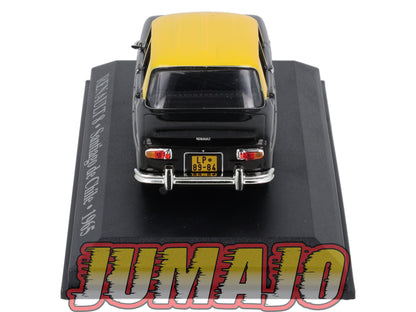 TX56 Voiture 1/43 IXO/Altaya TAXIS DU MONDE RENAULT 8 Santiago De Chile 1965