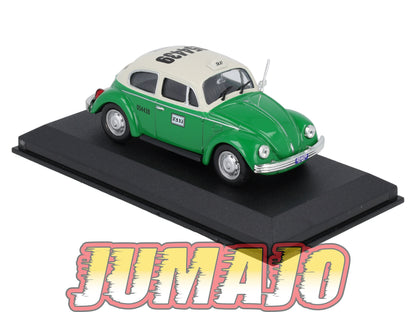 TX5 Voiture 1/43 altaya TAXIS MONDE : VOLKSWAGEN BEETLE - Mexico D.F 1985