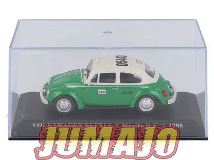 TX5 Voiture 1/43 altaya TAXIS MONDE : VOLKSWAGEN BEETLE - Mexico D.F 1985
