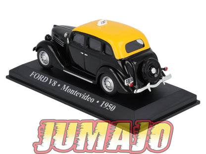 TX61 Voiture 1/43 IXO/Altaya TAXIS DU MONDE FORD V8 Montevideo 1950