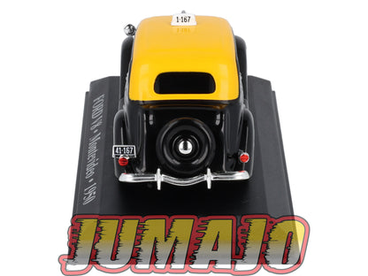 TX61 Voiture 1/43 IXO/Altaya TAXIS DU MONDE FORD V8 Montevideo 1950