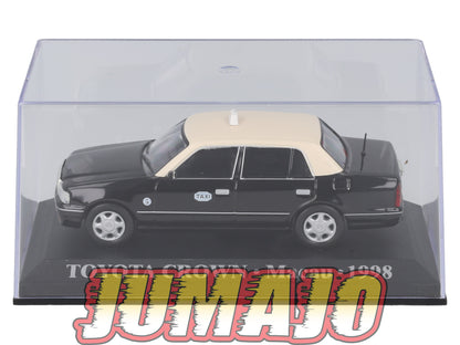 TX62 Voiture 1/43 IXO/Altaya TAXIS DU MONDE : TOYOTA Crown Macau 1998