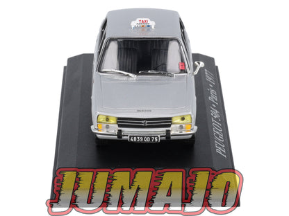 TX64 Voiture 1/43 IXO/Altaya TAXIS DU MONDE : PEUGEOT 504 Paris 1977