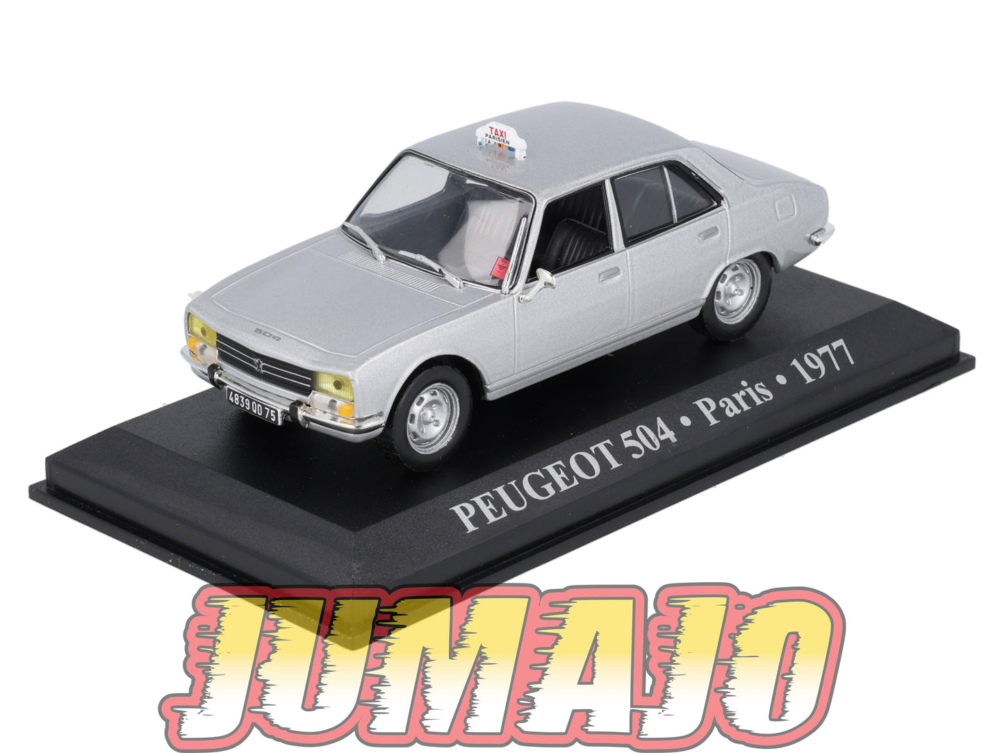 TX64 Voiture 1/43 IXO/Altaya TAXIS DU MONDE : PEUGEOT 504 Paris 1977