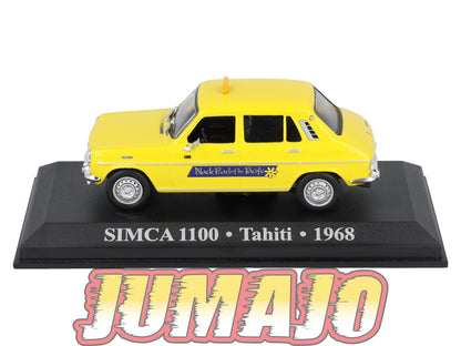 TX69 Voiture 1/43 IXO/Altaya TAXIS DU MONDE : SIMCA 1100 Tahiti 1968