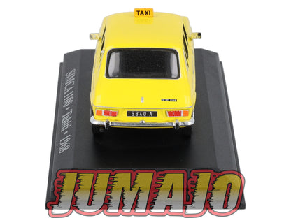 TX69 Voiture 1/43 IXO/Altaya TAXIS DU MONDE : SIMCA 1100 Tahiti 1968