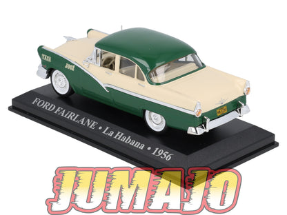 TX6 Voiture 1/43 IXO/Altaya TAXIS DU MONDE FORD Fairlane La Habana 1956