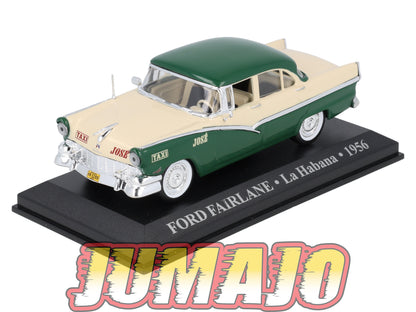 TX6 Voiture 1/43 IXO/Altaya TAXIS DU MONDE FORD Fairlane La Habana 1956