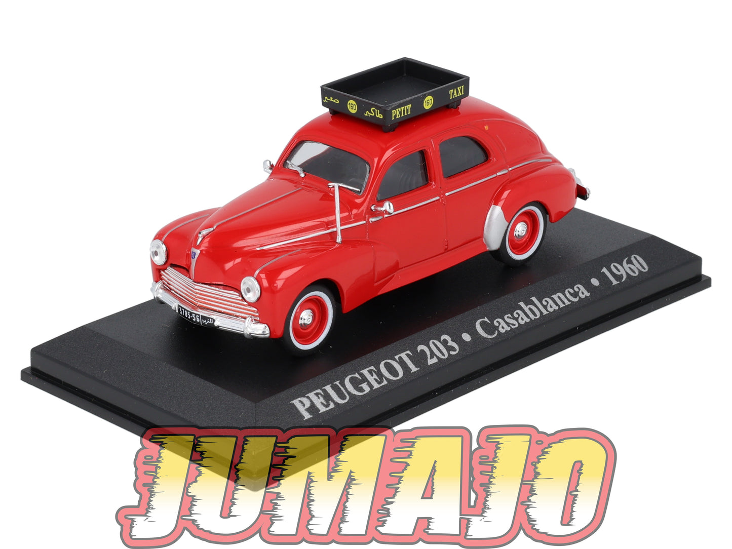 TX8 Voiture 1/43 IXO/Altaya TAXIS DU MONDE PEUGEOT 203 Casablanca 1960