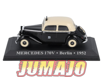 TX9 Voiture 1/43 IXO/Altaya TAXIS DU MONDE : MERCEDES 170V Berlin 1952