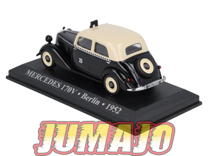 TX9 Voiture 1/43 IXO/Altaya TAXIS DU MONDE : MERCEDES 170V Berlin 1952