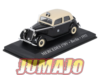 TX9 Voiture 1/43 IXO/Altaya TAXIS DU MONDE : MERCEDES 170V Berlin 1952