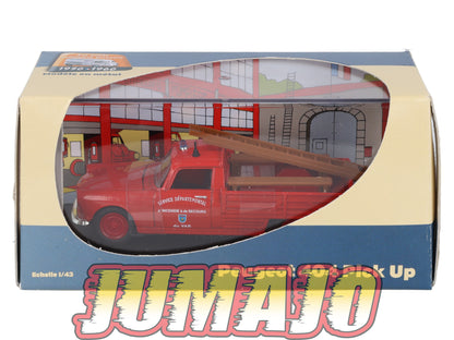 UT13 voiture 1/43 atlas Eligor utilitaires PEUGEOT 404 Pick Up Pompiers Incendie & Secours Du Var